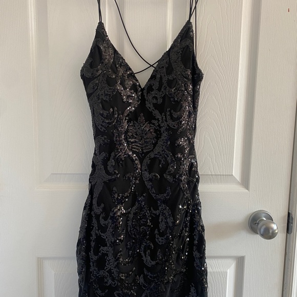 Black Going Out Dress - Picture 2 of 2